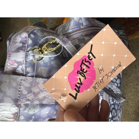 NWT Luv Betsey by Betsey Johnson Backpack w/ Pencil Case – Cheetah Print main image 4